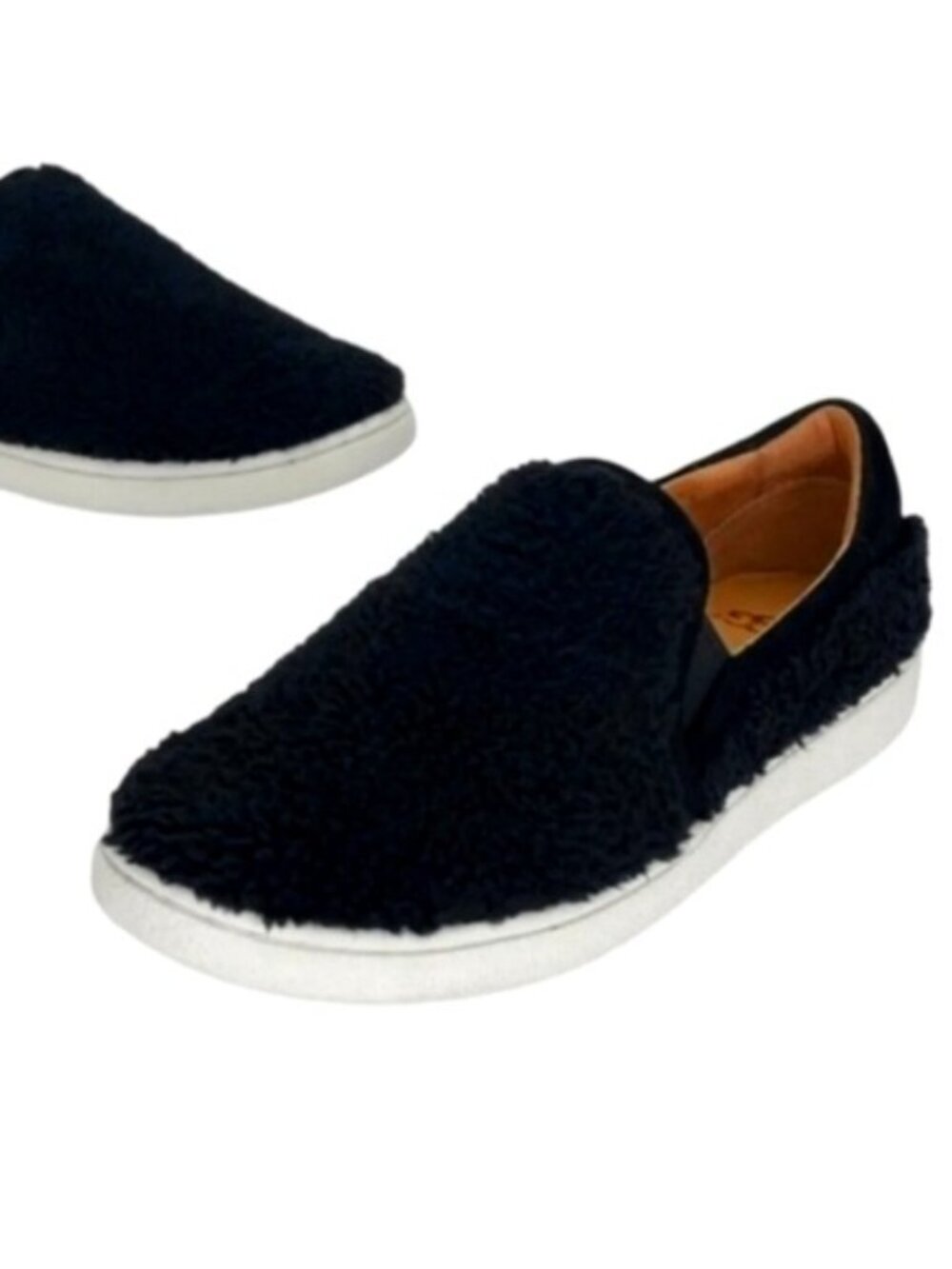 UGG | Ricci Sherpa Slip On Shoe | Black | Size 8